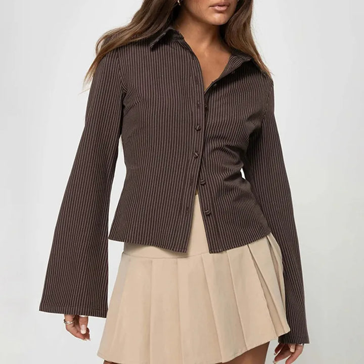 Maelis | Retroinspirerad eleganta Blus För Kvinnor
