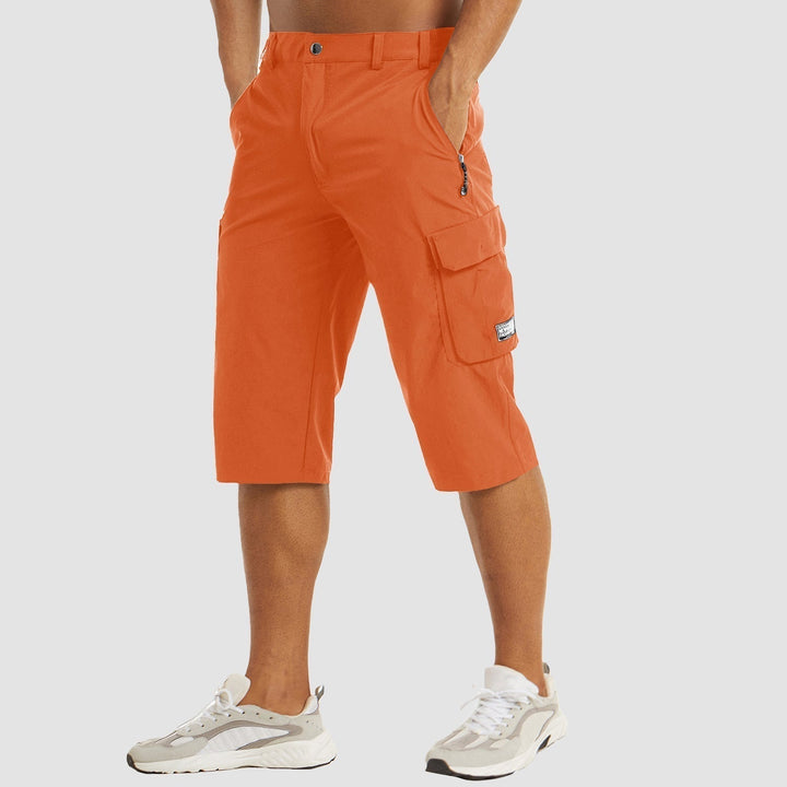 Herrar Snabbtorkande Flera Fickor Cargoshorts
