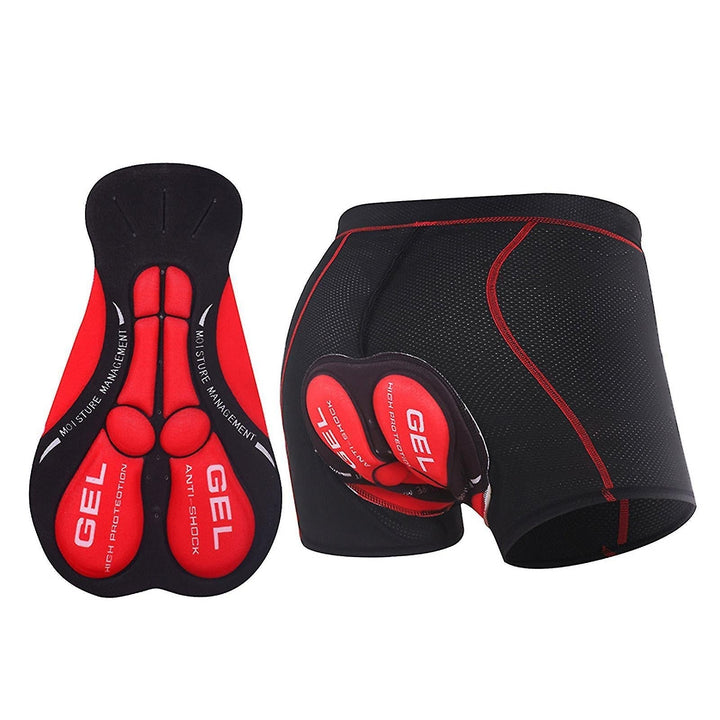 Andningsbara Cykelshorts med Stötdämpande Vaddering