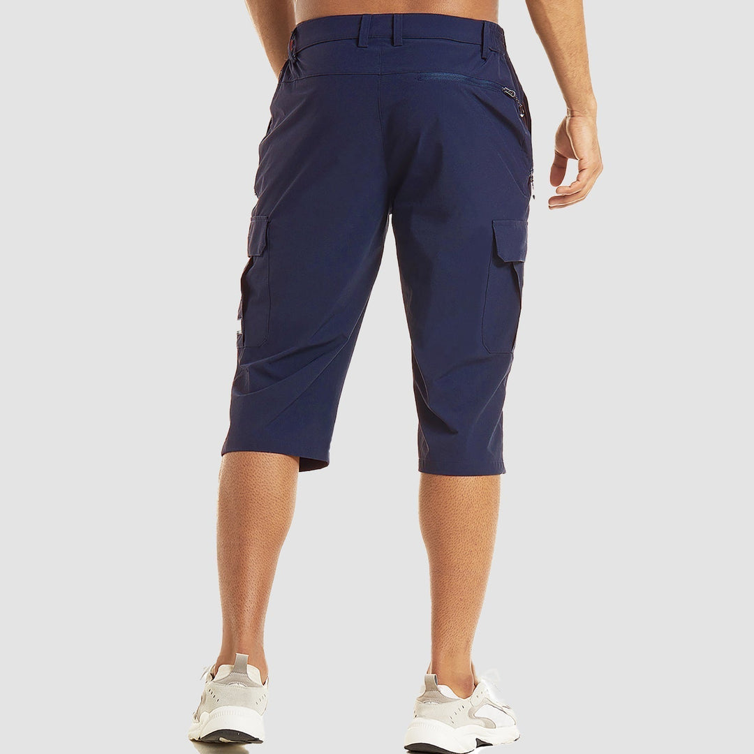 Herrar Snabbtorkande Flera Fickor Cargoshorts