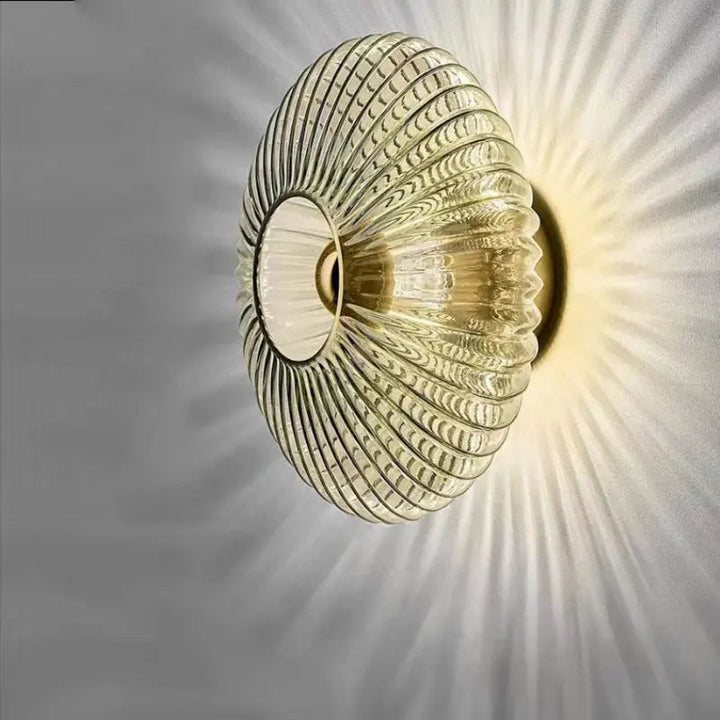 Nordisk Glas Vägglampa | Väggbelysning För Moderna Interiörer
