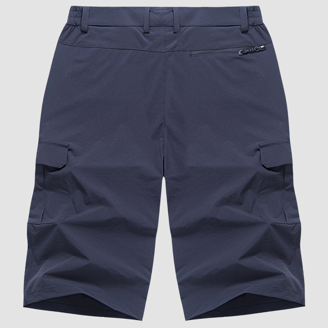 Herrar Snabbtorkande Flera Fickor Cargoshorts