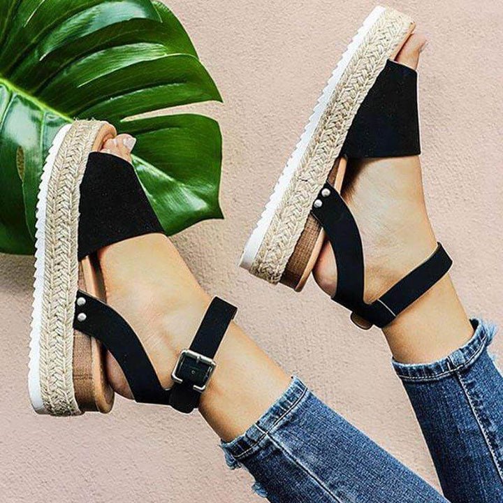 Indigo | Damer Plattform Espadril Sandaler