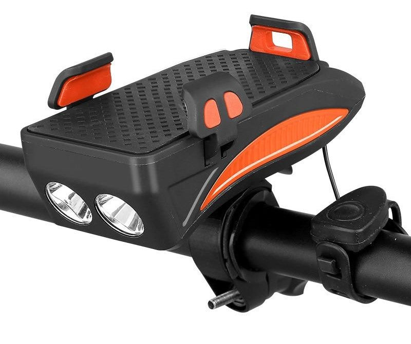 Cykel Fäste | Cykelstyre Telefonfäste för Ljus och Powerbank