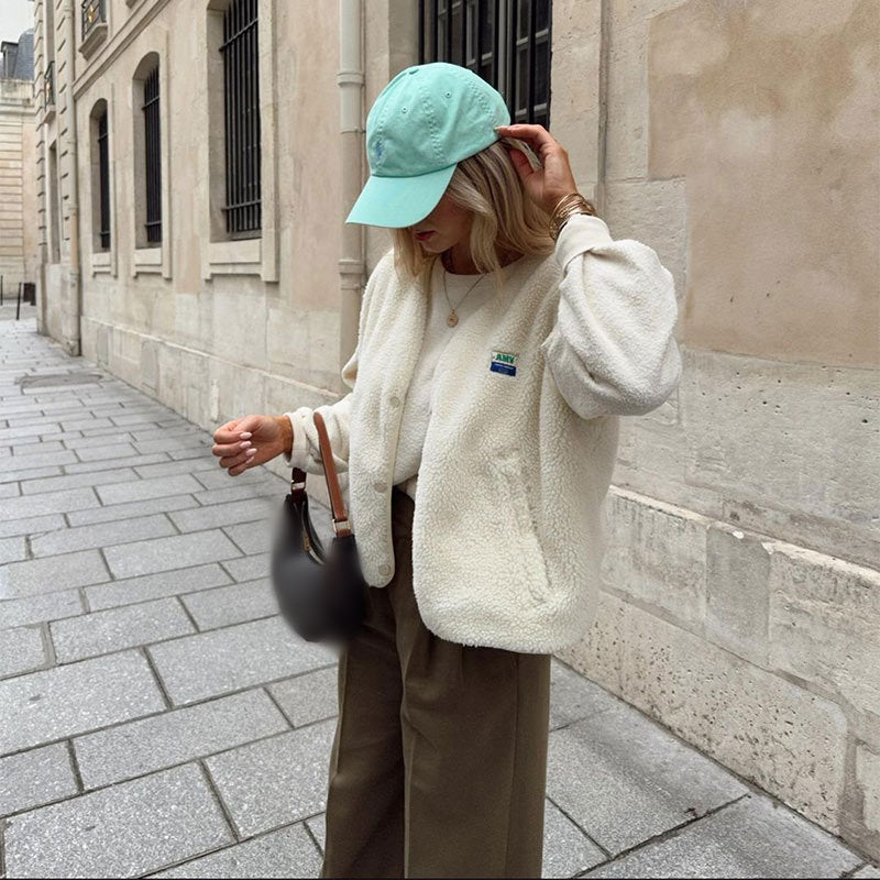 Mjuk Bekvämlighet Dam Väst med Knappar | Mysig och Lätt Vikt Stil