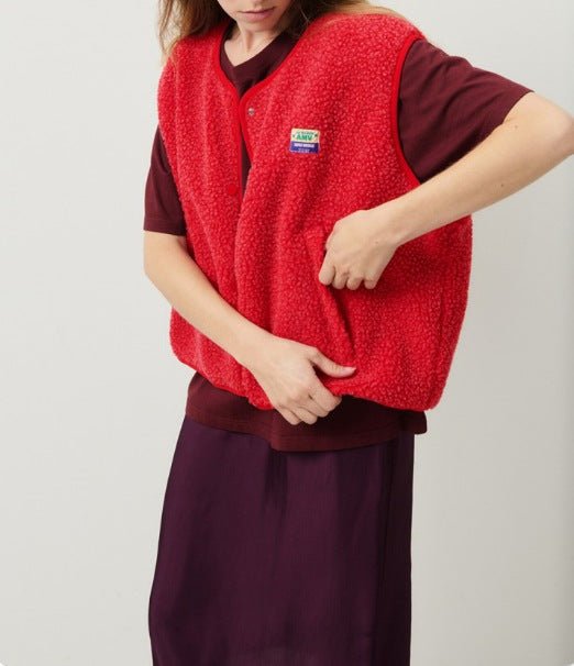 Mjuk Bekvämlighet Dam Väst med Knappar | Mysig och Lätt Vikt Stil