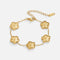 Blomstermotiv Justerbart Armband