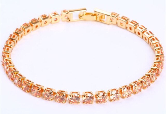 Camille | Eleganta Tennisarmband för Kvinnor