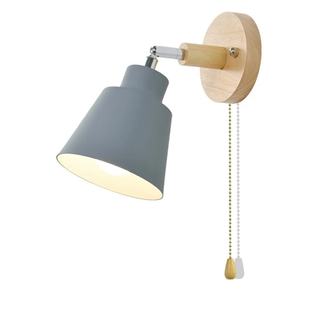 Brevik | Vägglampa med Dragströmbrytare