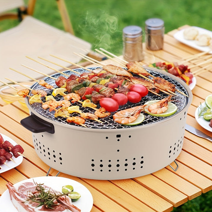 Troy | Bärbar och Kompakt Elektrisk Grill