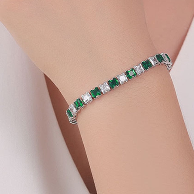 Camille | Eleganta Tennisarmband för Kvinnor