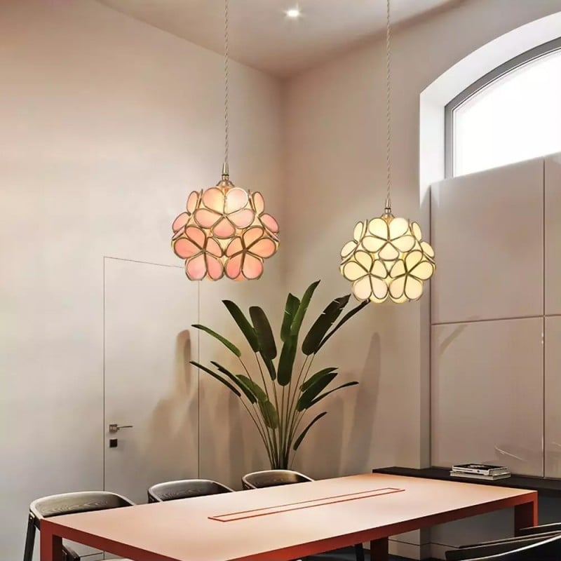 Stüna Bloom | Modern Blomformad Pendellampa