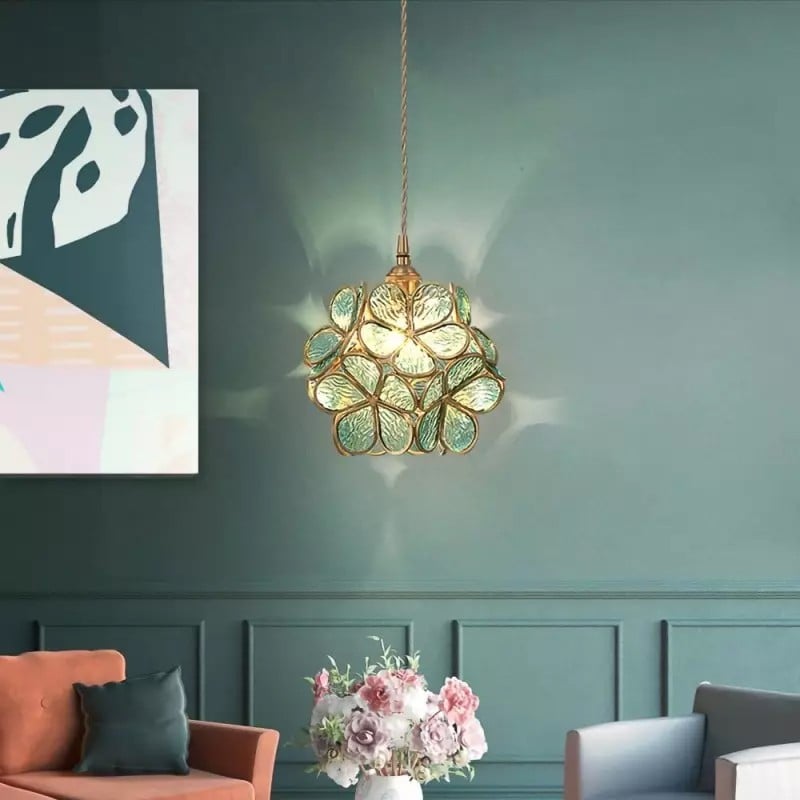 Stüna Bloom | Modern Blomformad Pendellampa