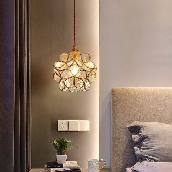 Stüna Bloom | Modern Blomformad Pendellampa