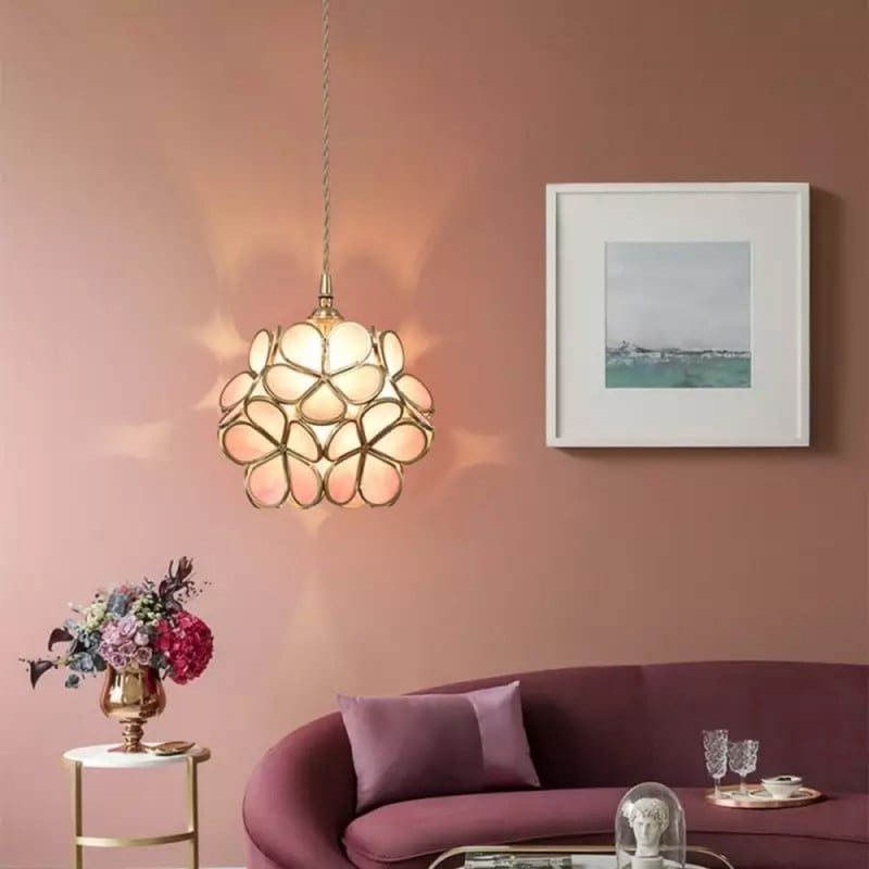 Stüna Bloom | Modern Blomformad Pendellampa