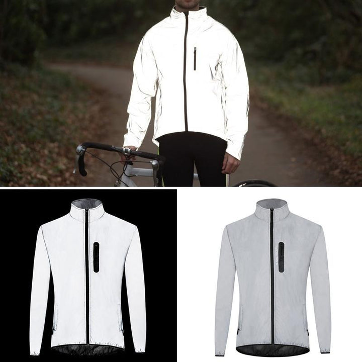 Herr Reflekterande Vattentät Cykeljacka