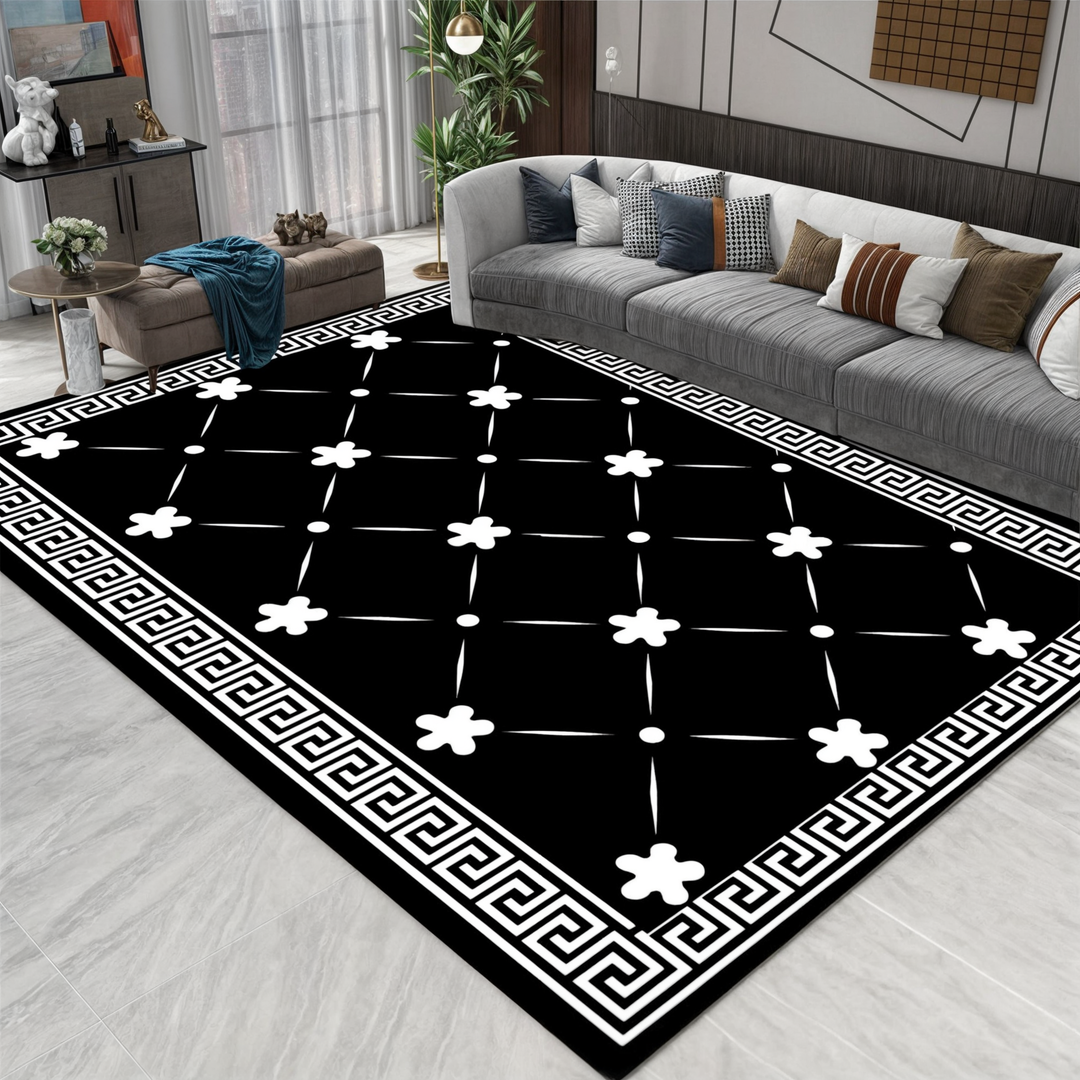 3D Geometrisk Illusion Matta | Dekorativ Hall- och Dörrmatta