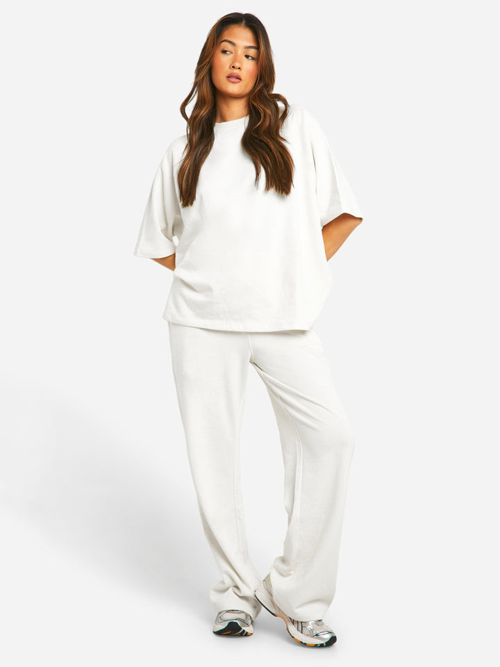 Dam Överdimensionerat Vinterset | Mysig Tvådelad Loungeoutfit