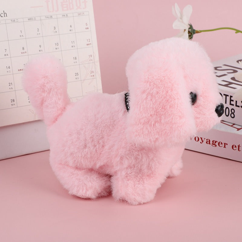 Ljudaktiverad Robotvalp Leksak | Interaktiv Barnunderhållning Hund