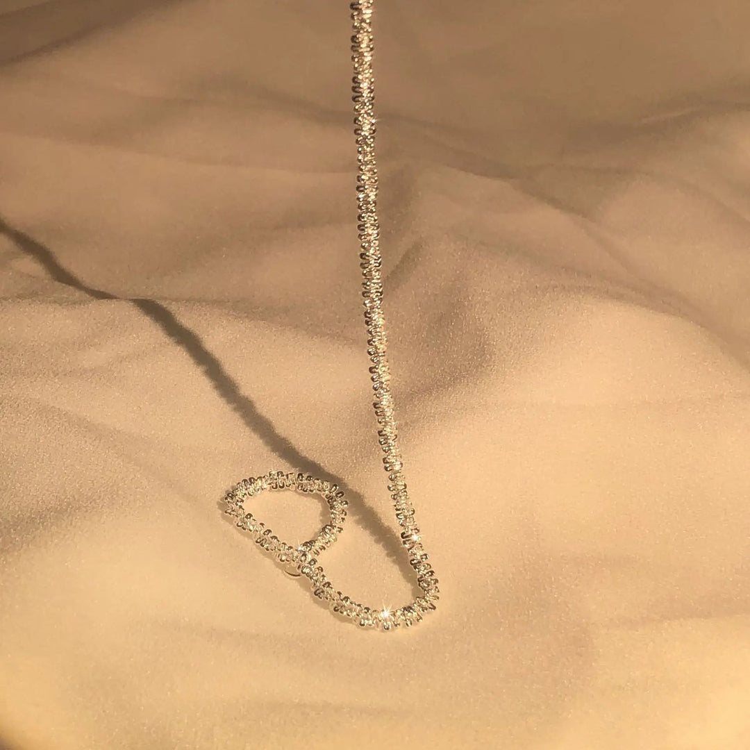 Madeleine | Flytande Glans Silver Armband