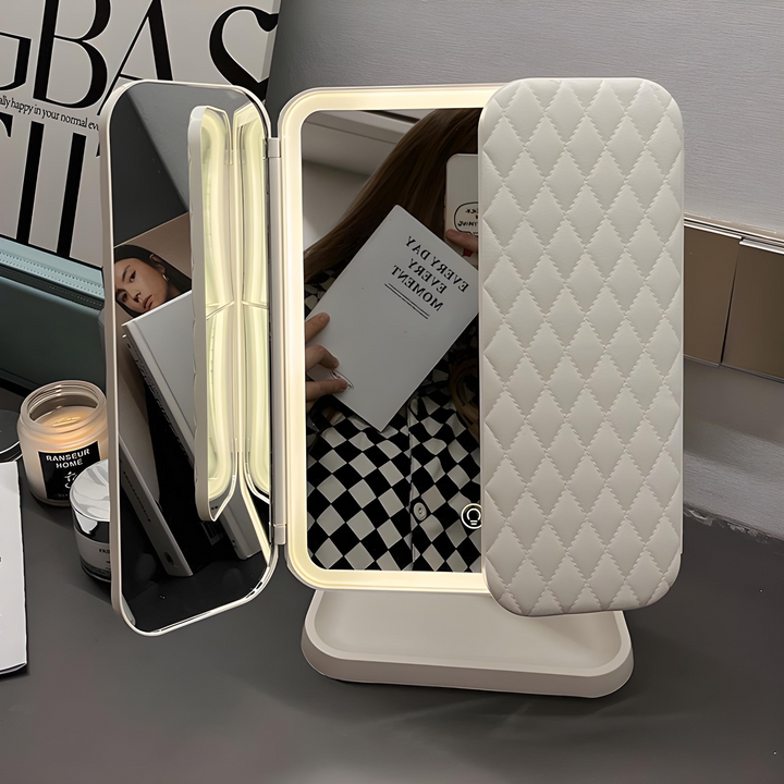 Tredubbel Belysning LED Sminkspegel