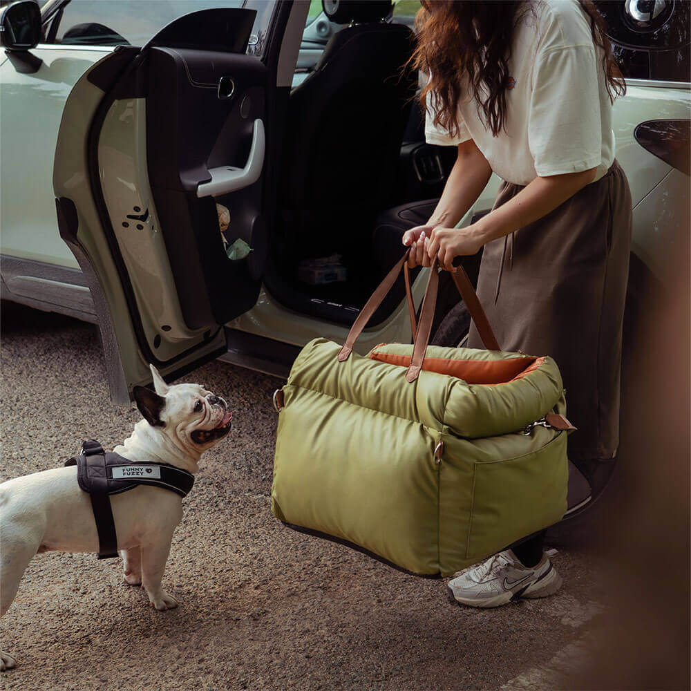 Luxe Hund Bilbarnstol | Bekväm Och Säker Resebädd
