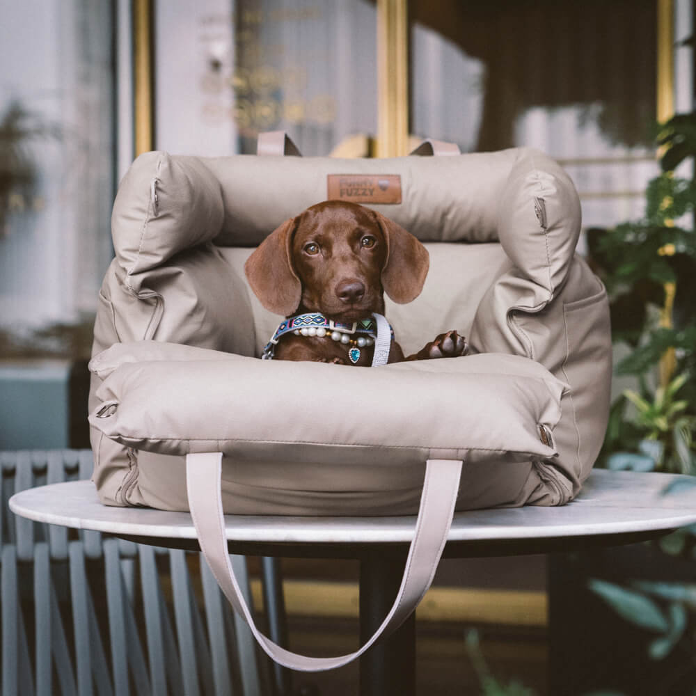 Luxe Hund Bilbarnstol | Bekväm Och Säker Resebädd