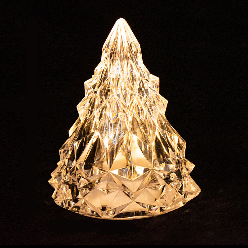 Mini LED Kristall Julgran Nattljus
