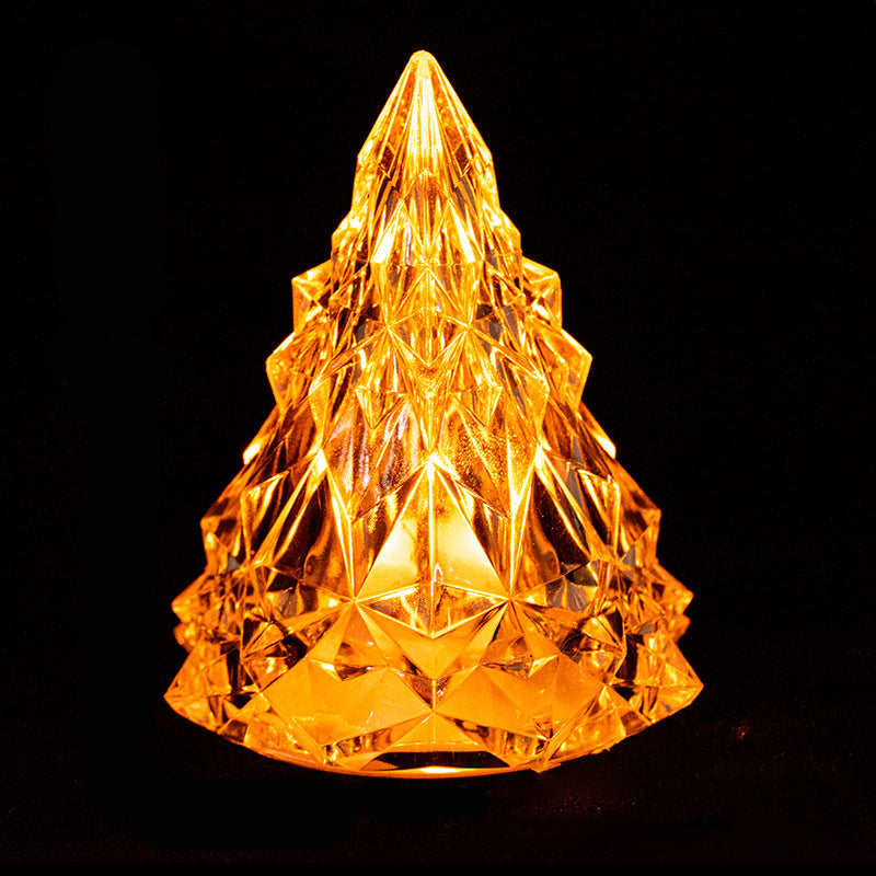 Mini LED Kristall Julgran Nattljus
