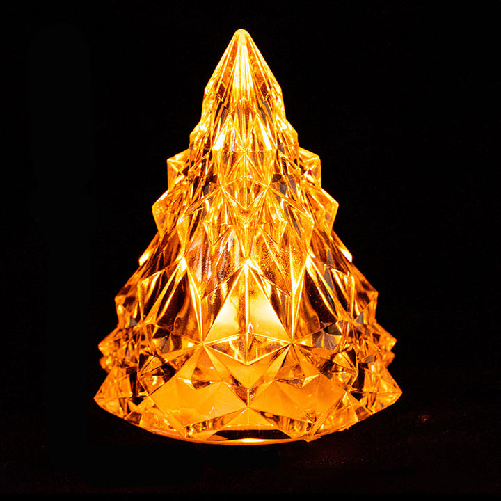 Mini LED Kristall Julgran Nattljus