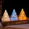 Mini LED Kristall Julgran Nattljus