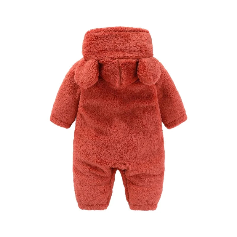 Varm Fleece Onesie | Mjuk Jumpsuit för Små Barn och Småbarn