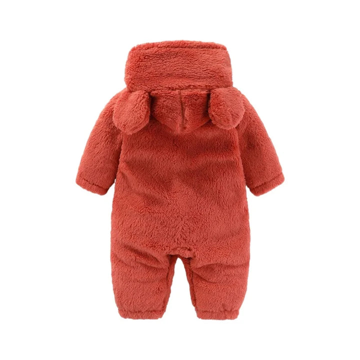 Varm Fleece Onesie | Mjuk Jumpsuit för Små Barn och Småbarn