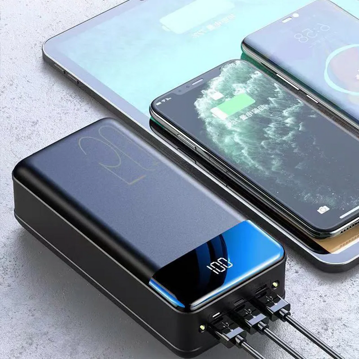 Hög-Kapacitet 100000mAh Kraftbank | Rese- och Nödutrustning