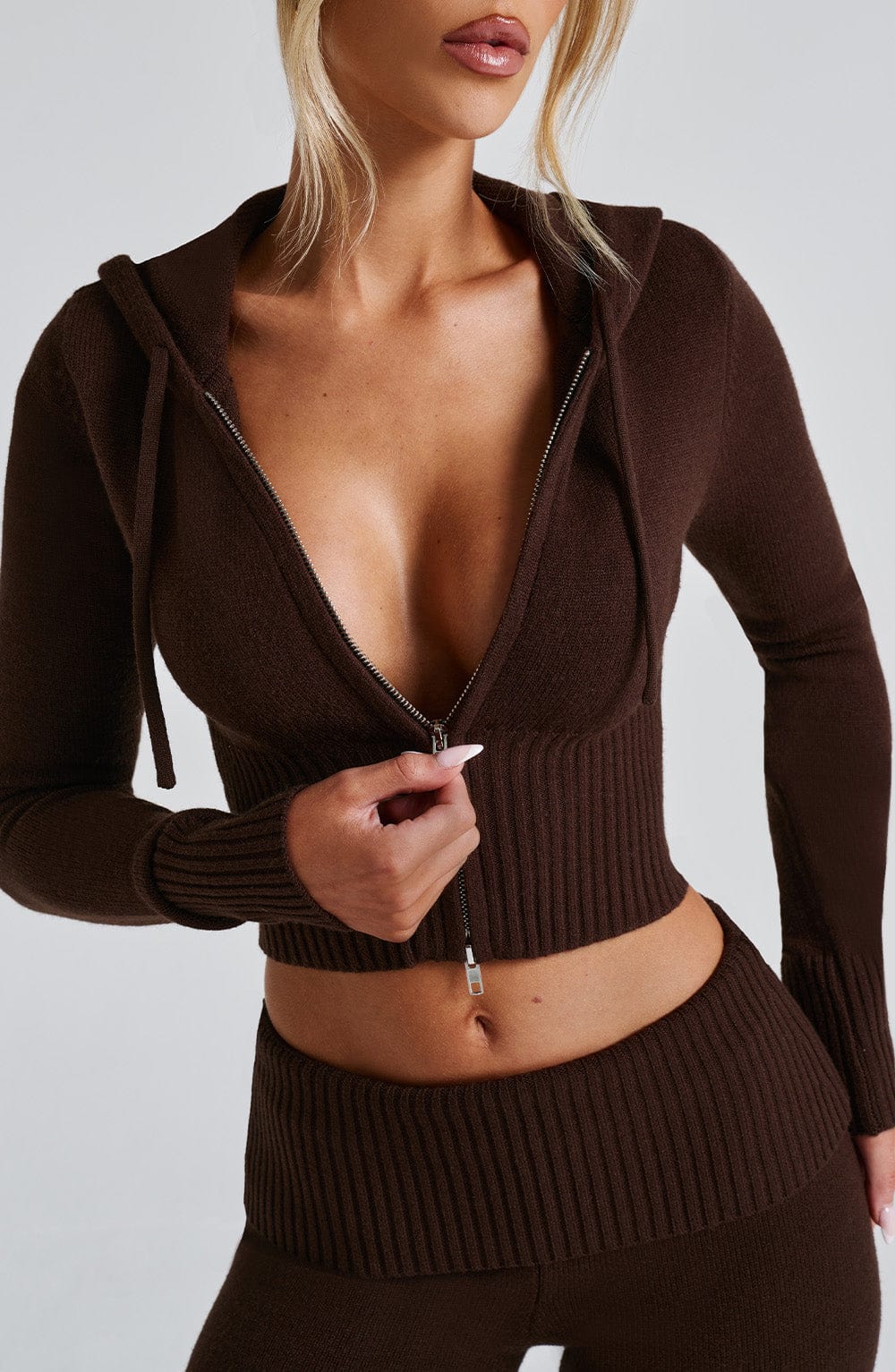 Nessa | Mysiga dra igen blixtlåset Loungewear Outfit för Kvinnor