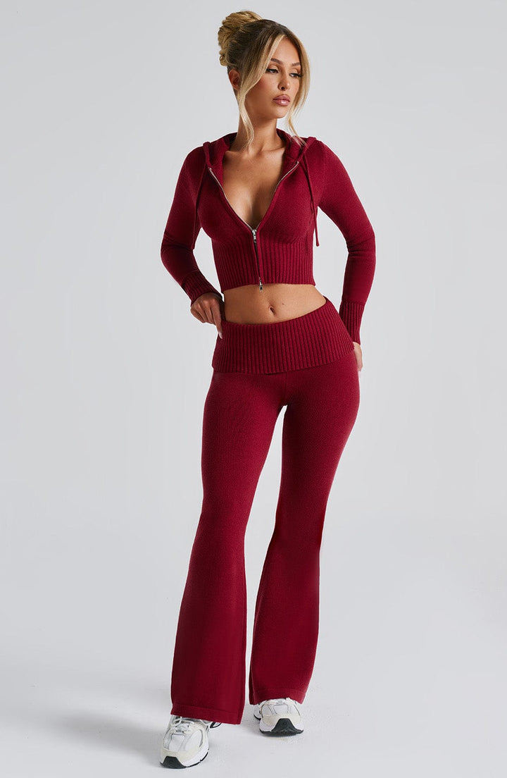 Nessa | Mysiga dra igen blixtlåset Loungewear Outfit för Kvinnor