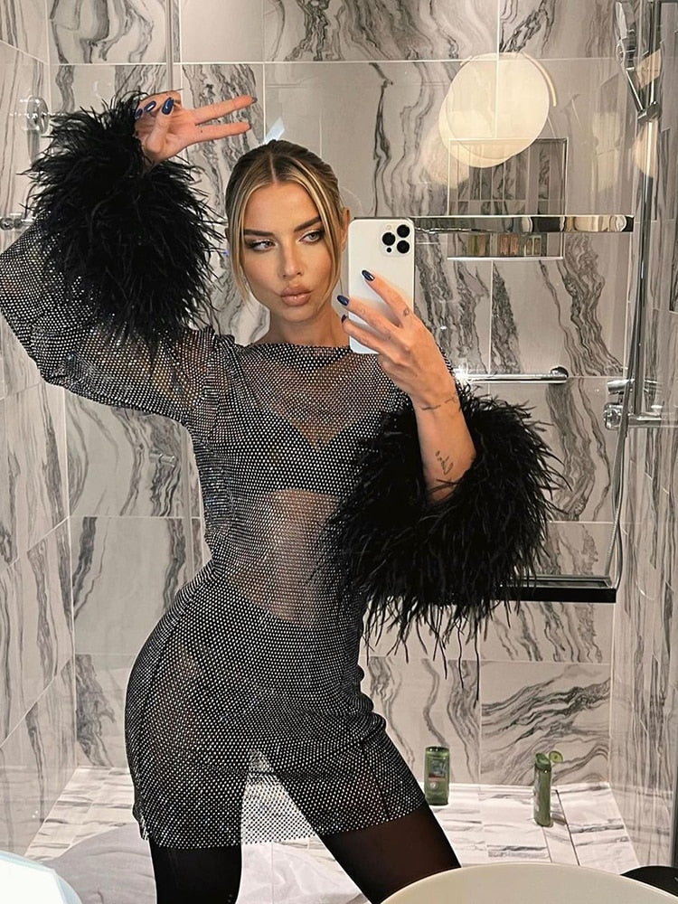 Strålande Skimmerklänning | Eleganta Cocktail och Kvällskläder