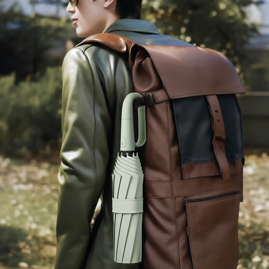 Vindavvisande Reflekterande Paraply | Storm- och Vindtätt