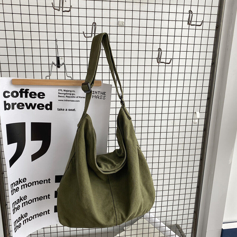 Marithra | Praktisk Och Snygg kanvas Axelremsväska