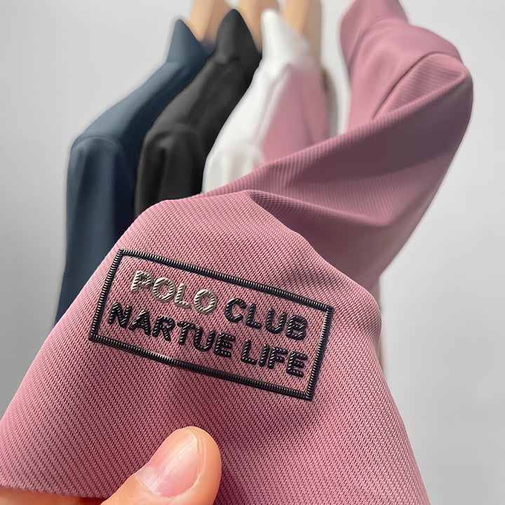 Anti-Rynk Pikétröja för Män | Avslappnad Kortärmad