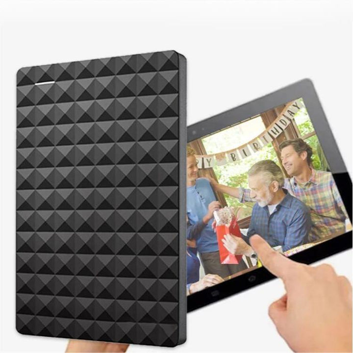 Extern Hårddisk 1TB | Slimmad Bärbar USB 3.0 Enhet