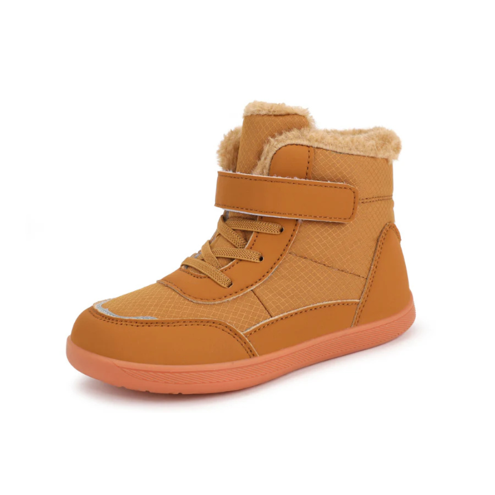 Barn Barfotaskor | Fodrade och Vattenresistenta Sneakers för Åldrar 3-15 år