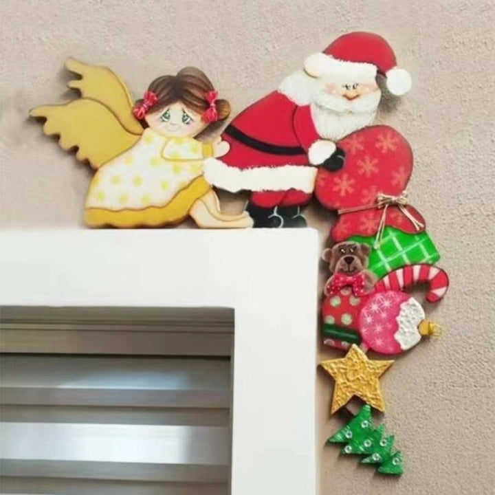 Julgarderob och Hylldekoration | Träprydnad