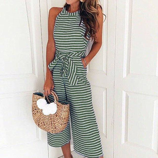 Wren | Damen Nautisk Randig Overall