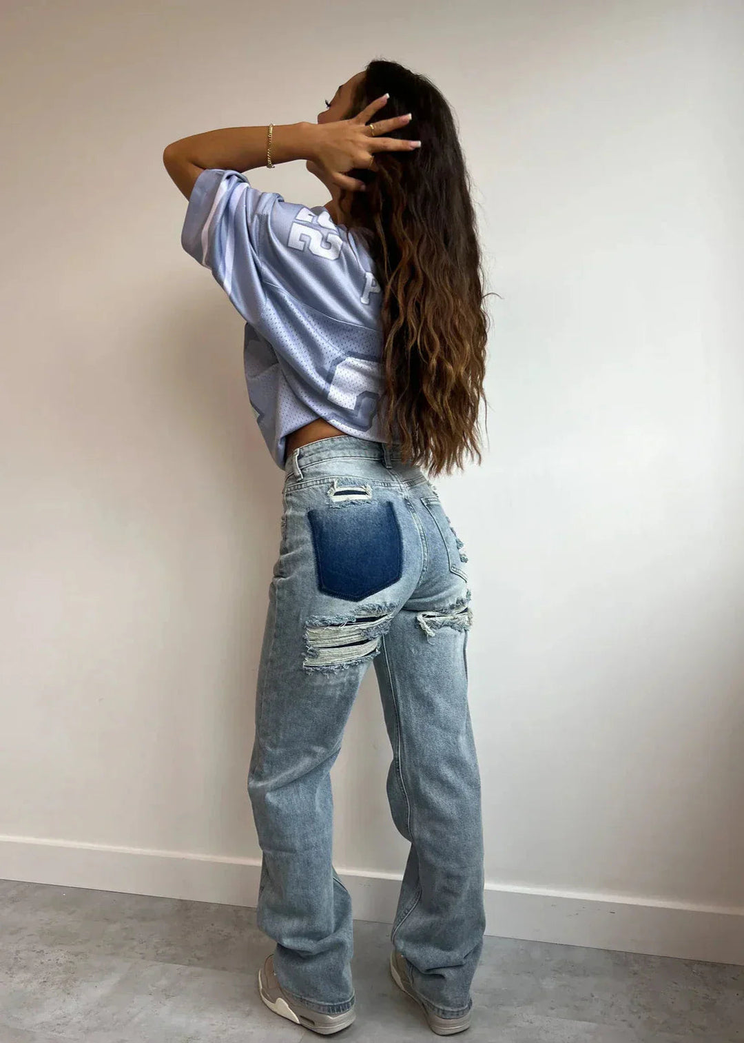 Luma | Dam Eleganta Hög-Midja Jeans
